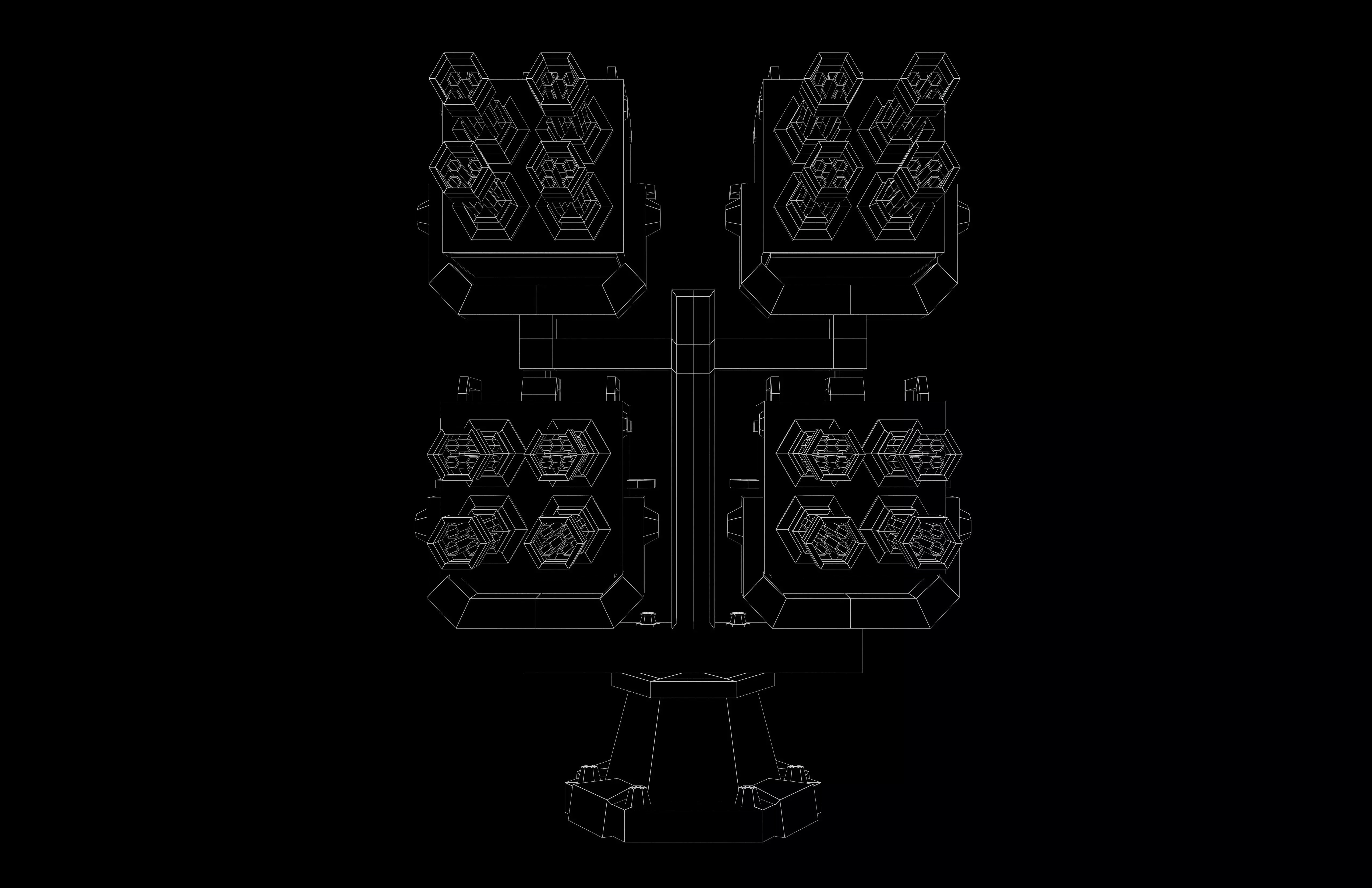 Tower Defence Mechanical v7 003 Low-poly 3D model_5