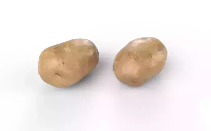 Patato M11 Low-poly 3D model 5