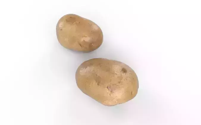 Patato M11 Low-poly 3D model 6