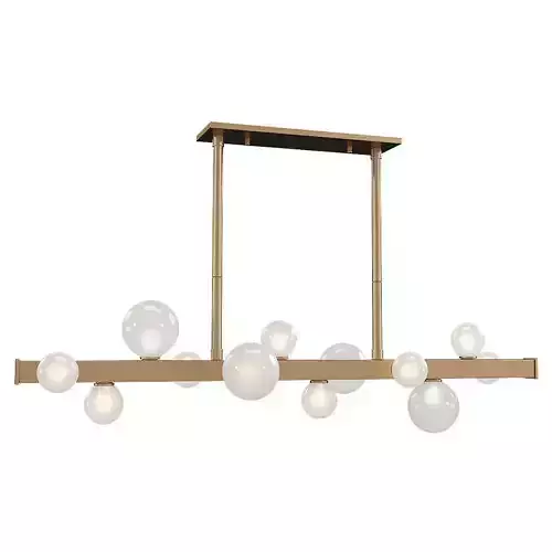 Mini Hinsdale Linear Chandelier 8744-AGB