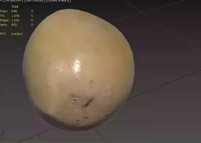 Patato M16 Low-poly 3D model 3