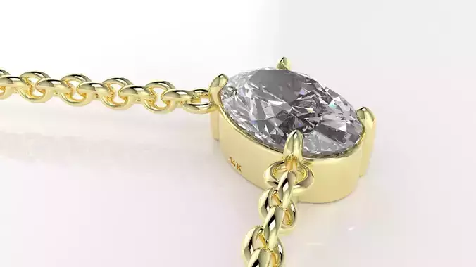 Oval Necklace