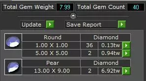 Pear Antiq Earings 3D print model_15