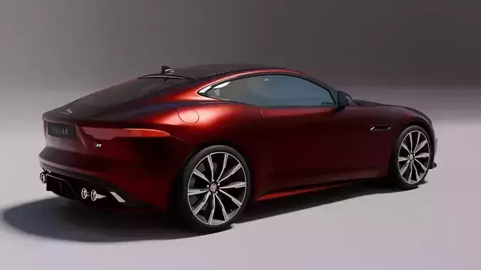 Jaguar F-Type 3D Model