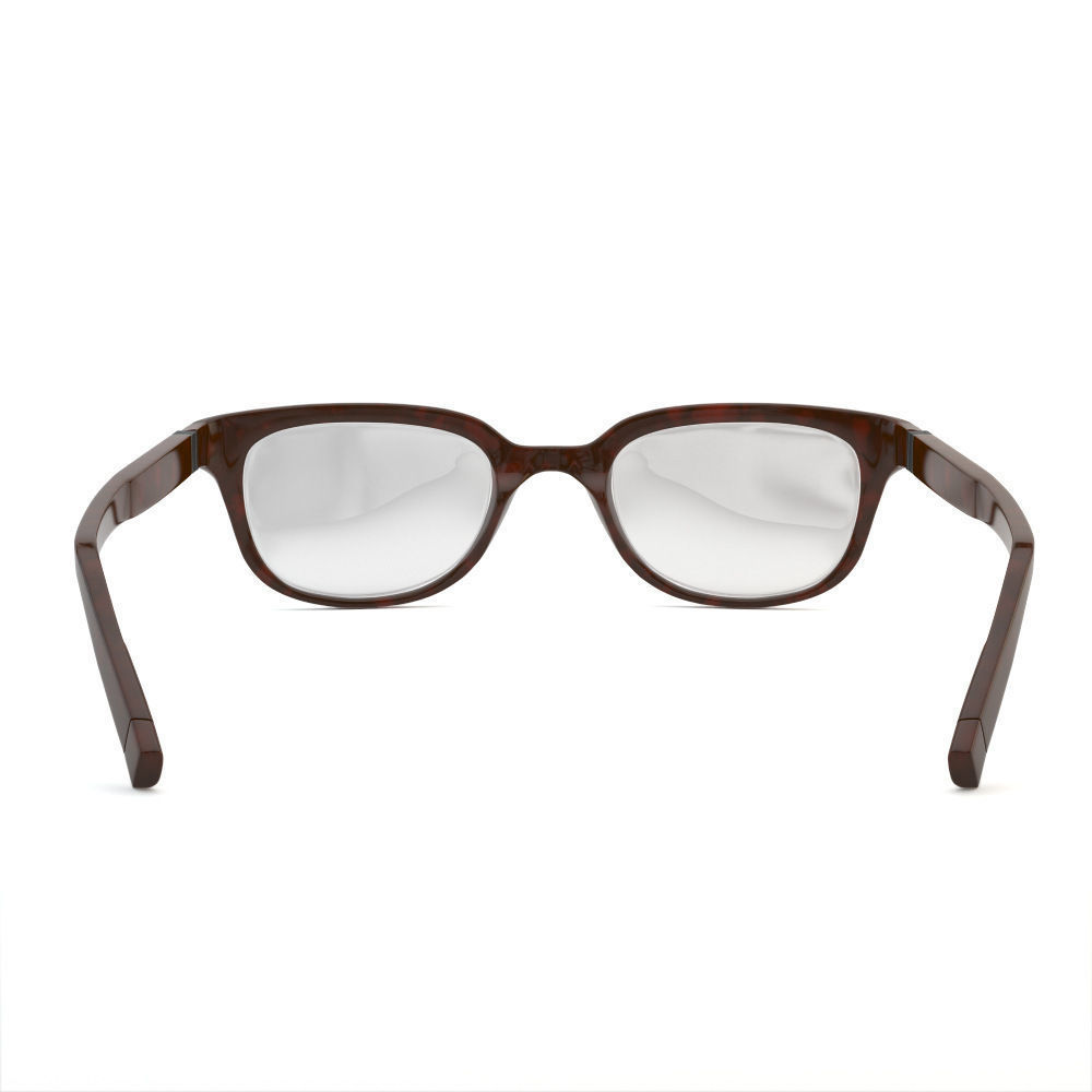 Glasses with 3 materials 3D model_7