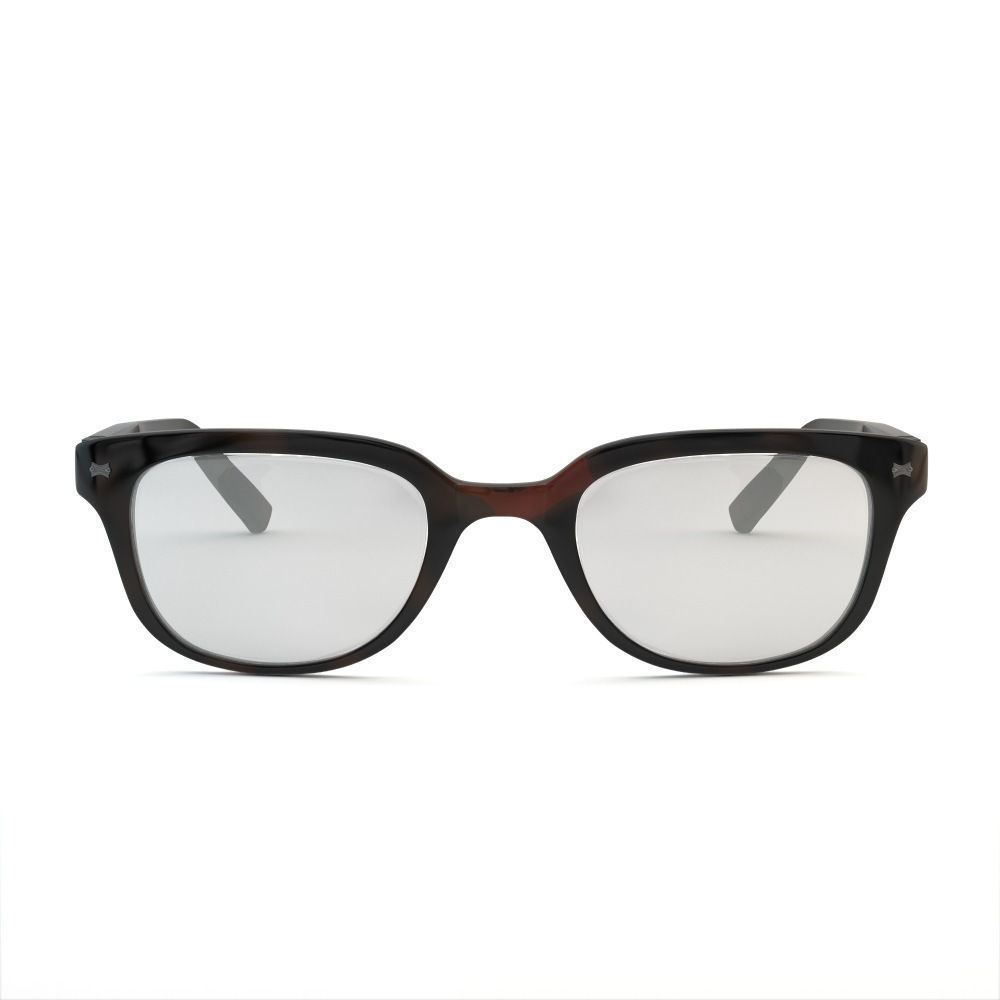 Glasses with 3 materials 3D model_5