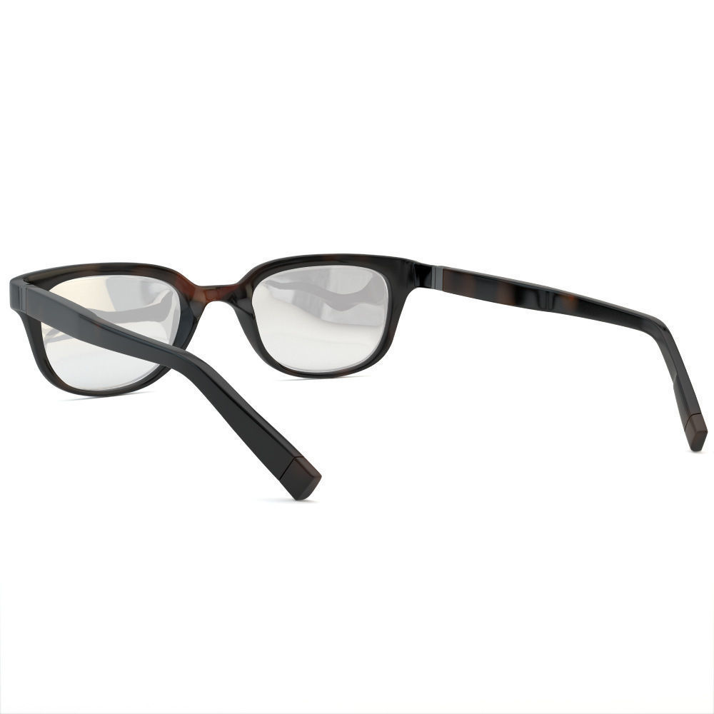 Glasses with 3 materials 3D model_20