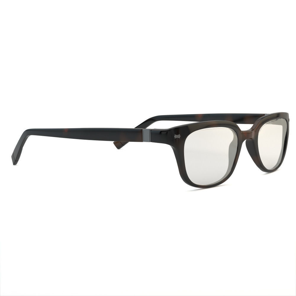 Glasses with 3 materials 3D model_15