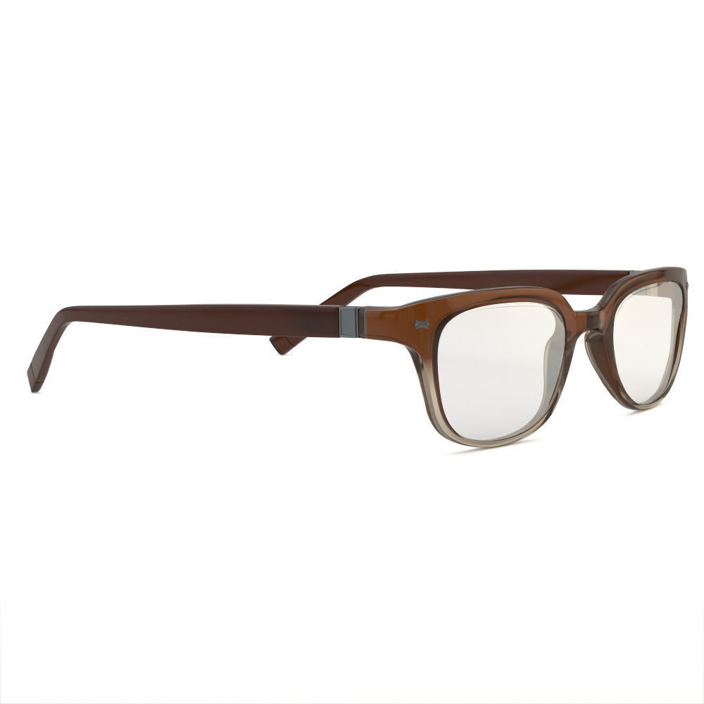 Glasses with 3 materials 3D model_14