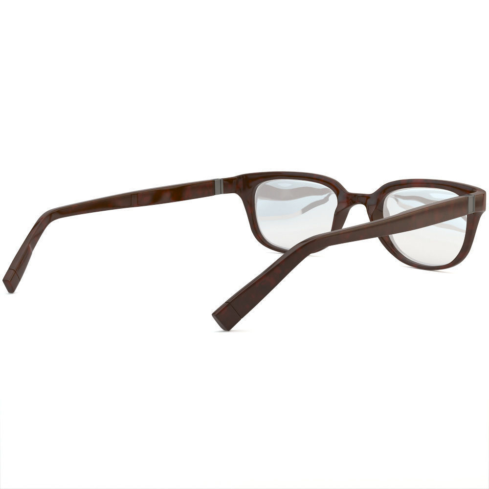 Glasses with 3 materials 3D model_22