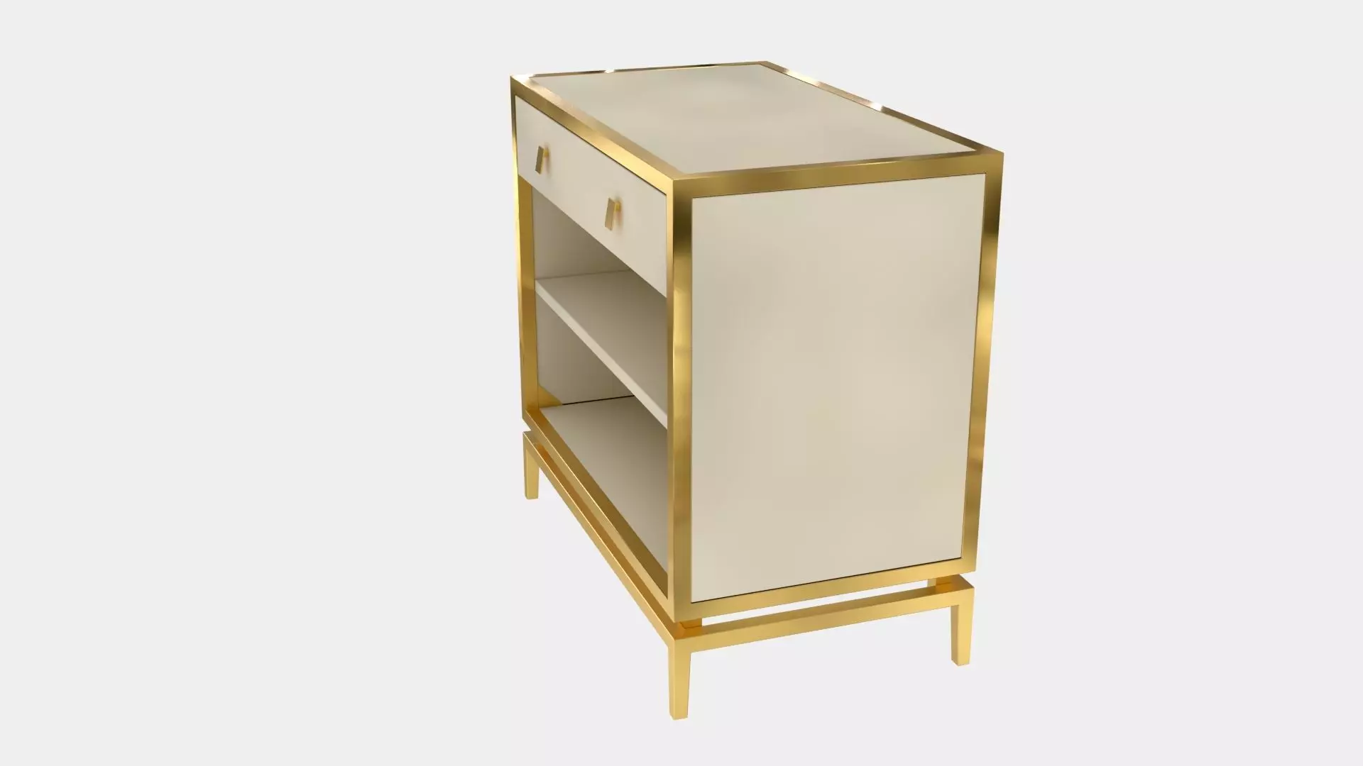 Side table 3D model_3
