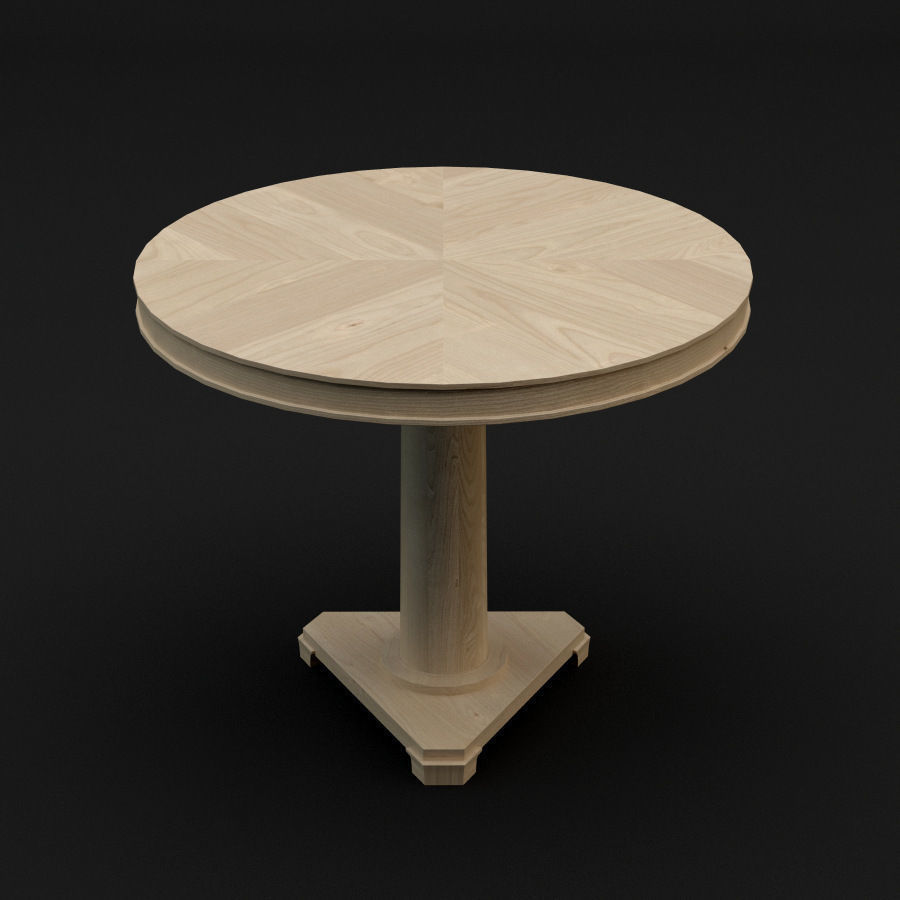 Table Charlote 3D model_5