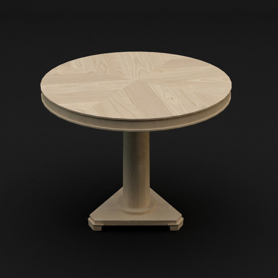 Table Charlote 3D model_4