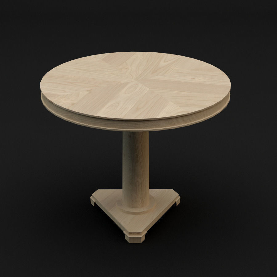 Table Charlote 3D model_1