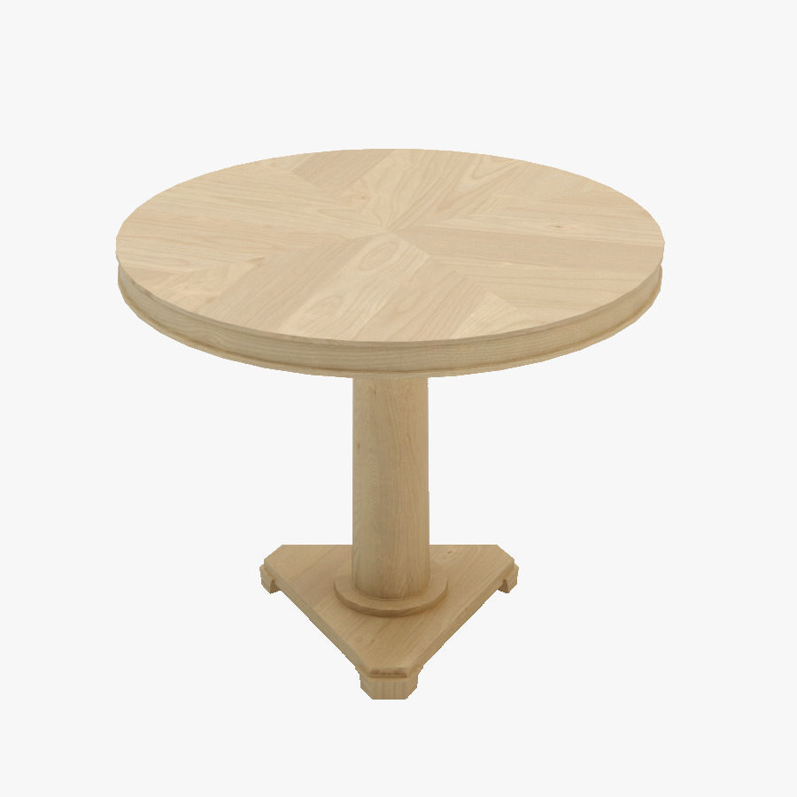Table Charlote 3D model_2