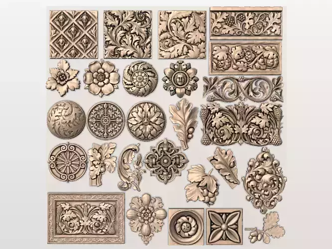 27 Gothic Romanesque 3D Models