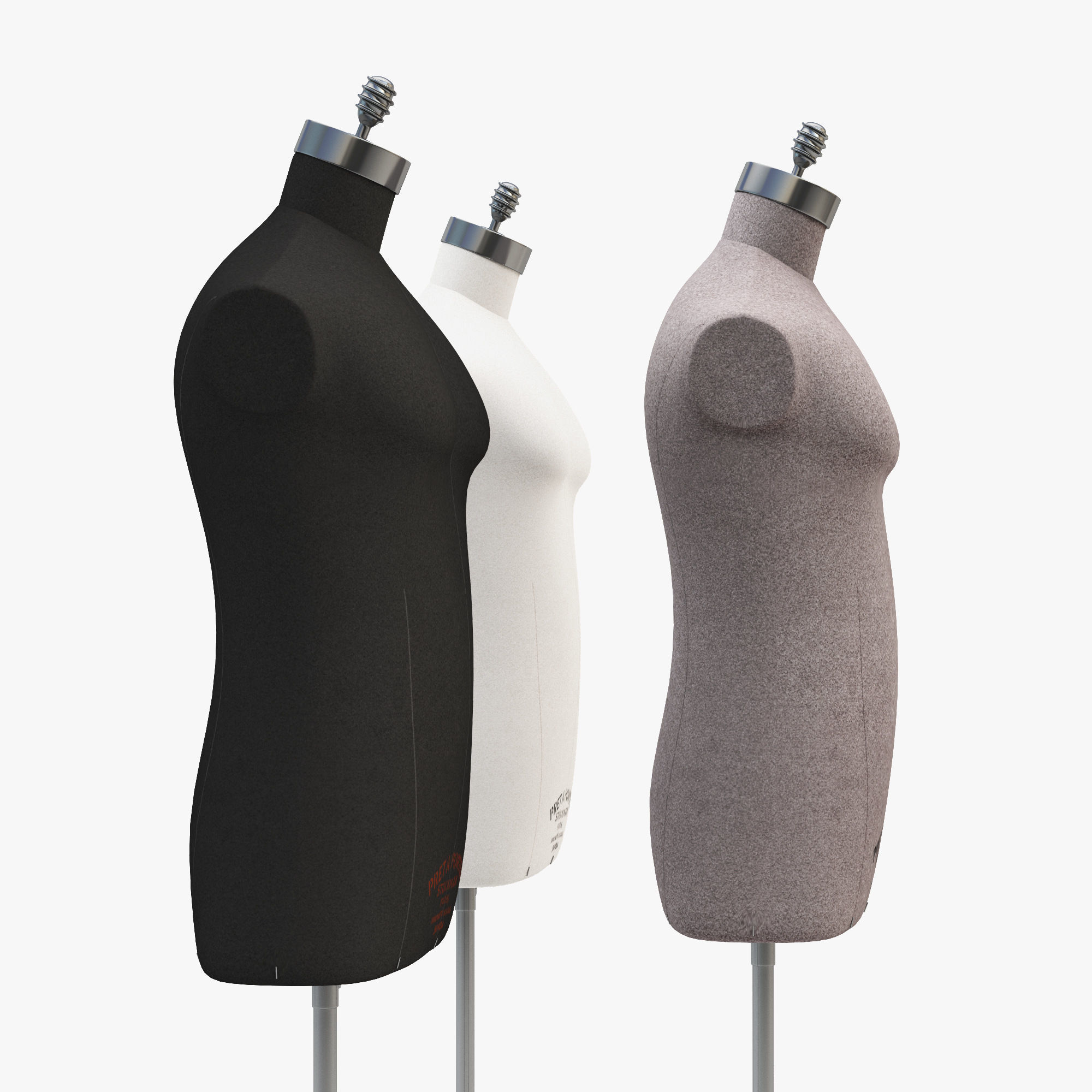 Stockman Mannequin Male 3D model_6