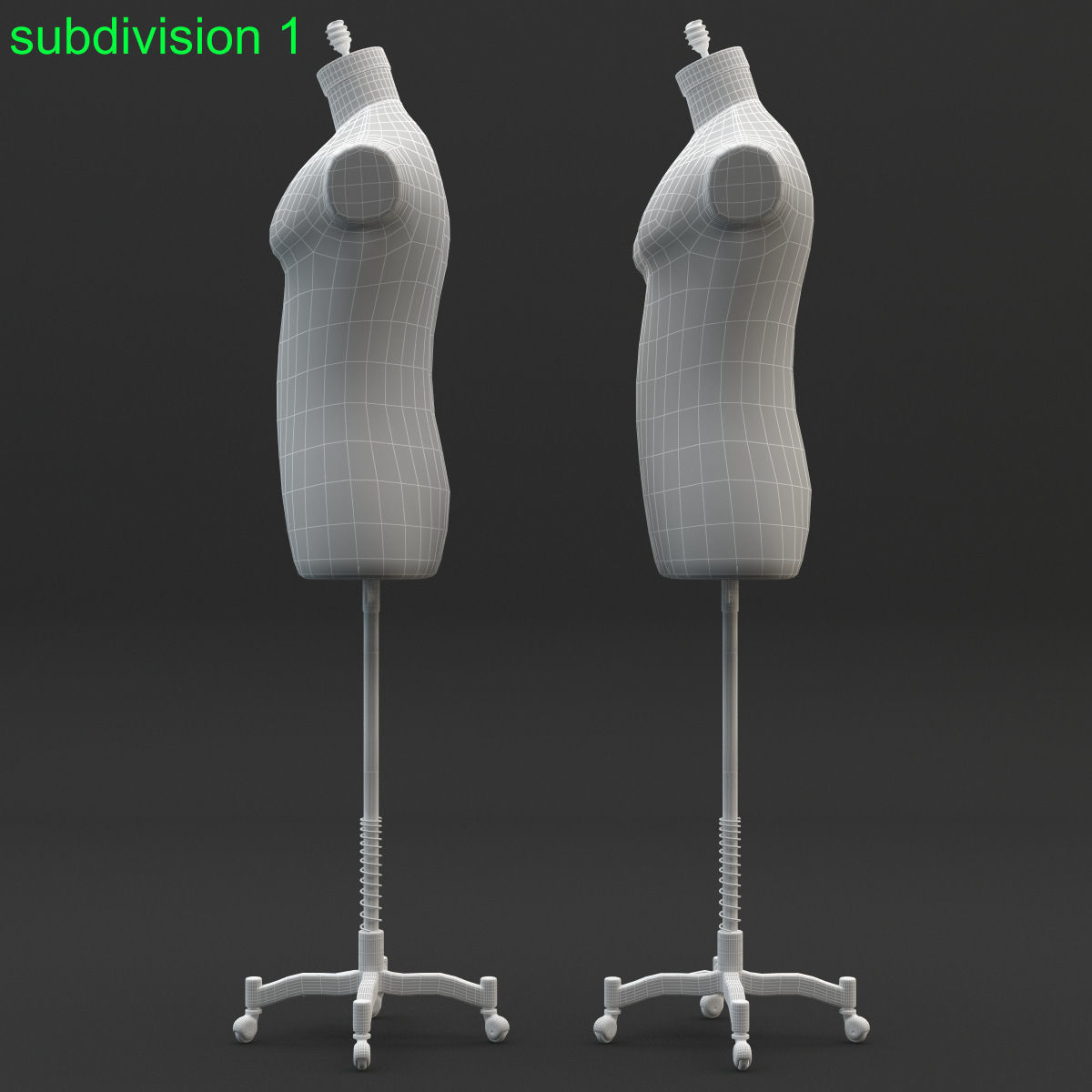 Stockman Mannequin Male 3D model_25