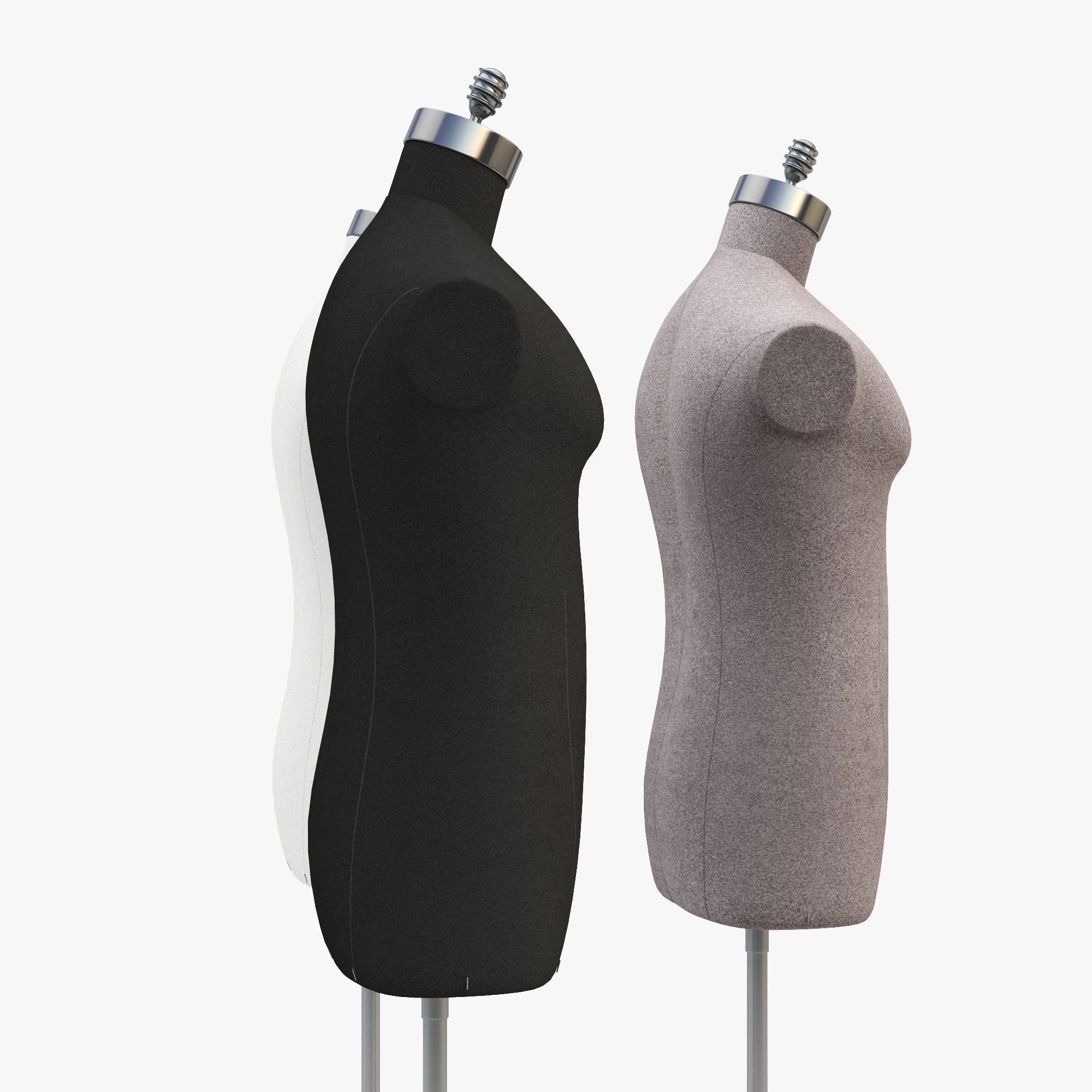 Stockman Mannequin Male 3D model_5