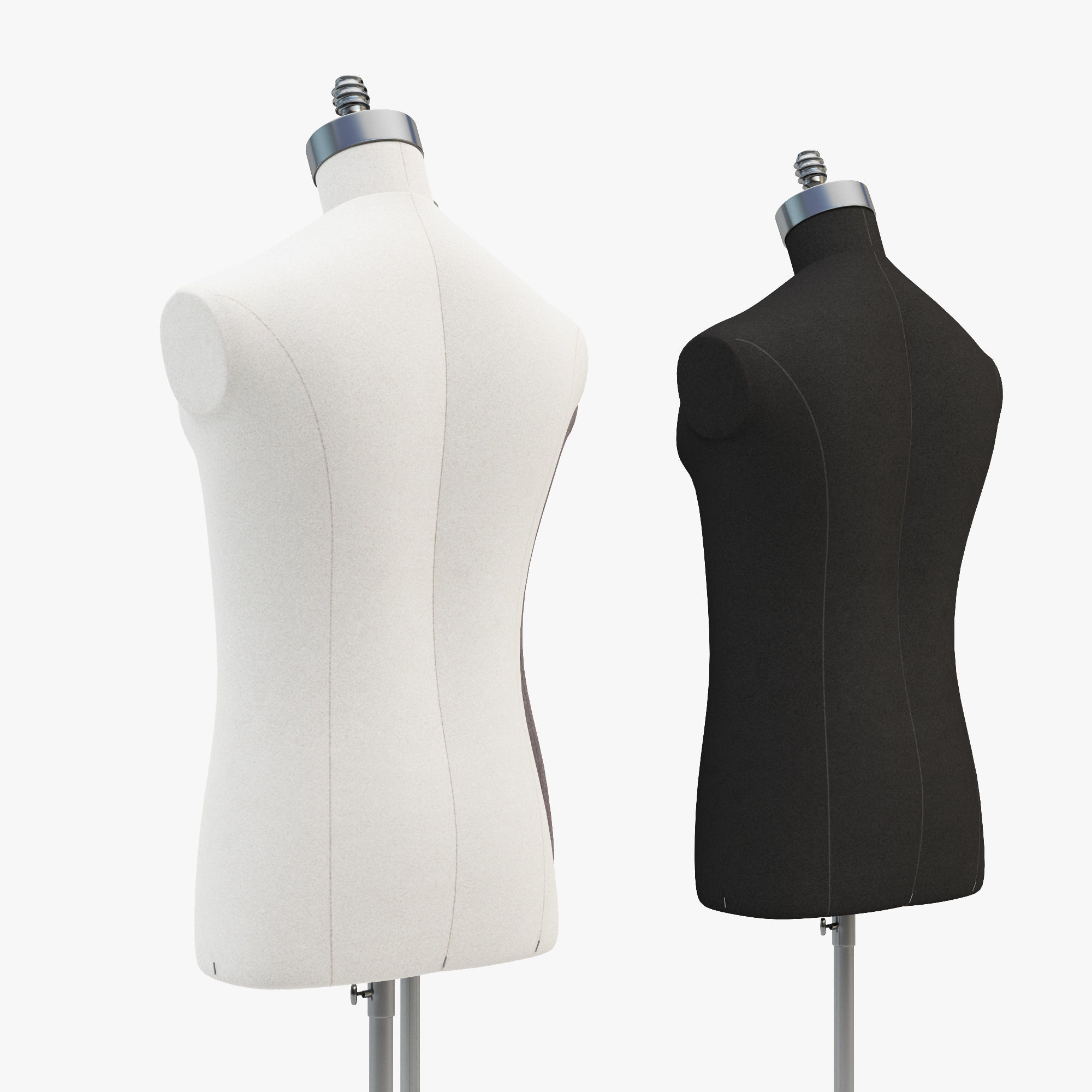 Stockman Mannequin Male 3D model_11