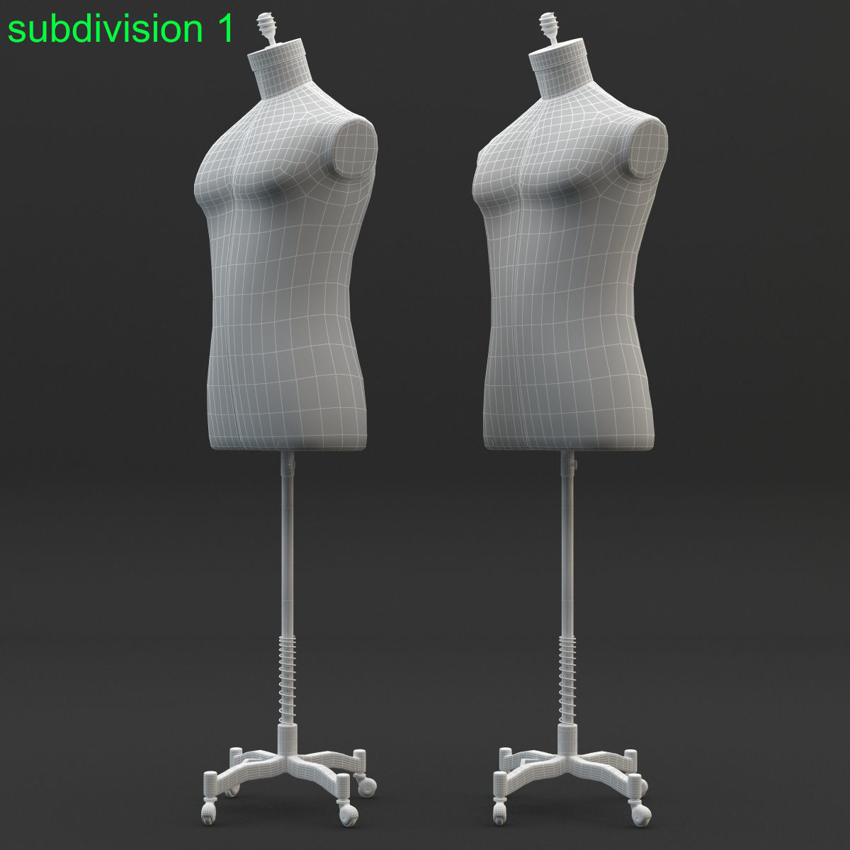 Stockman Mannequin Male 3D model_26