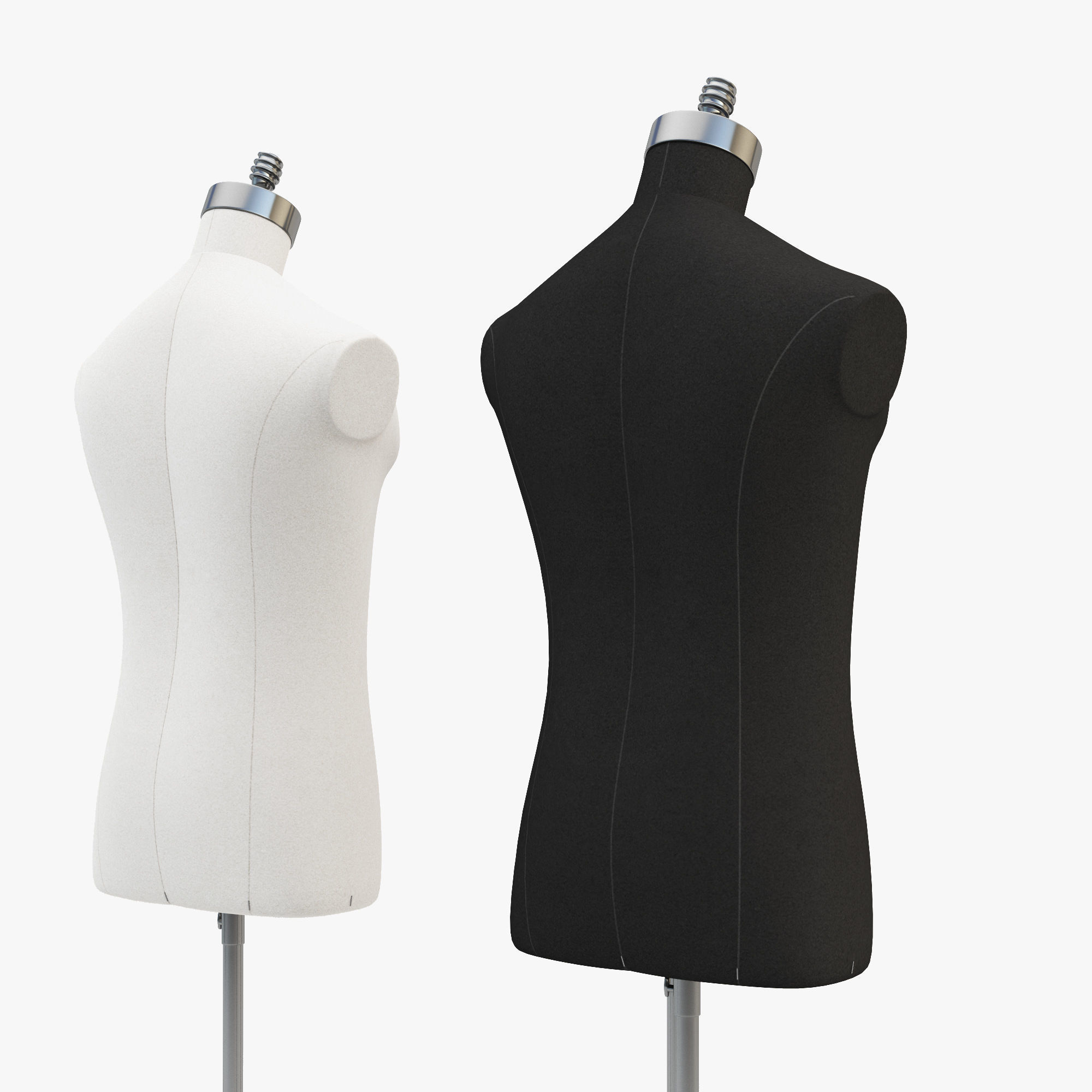 Stockman Mannequin Male 3D model_8