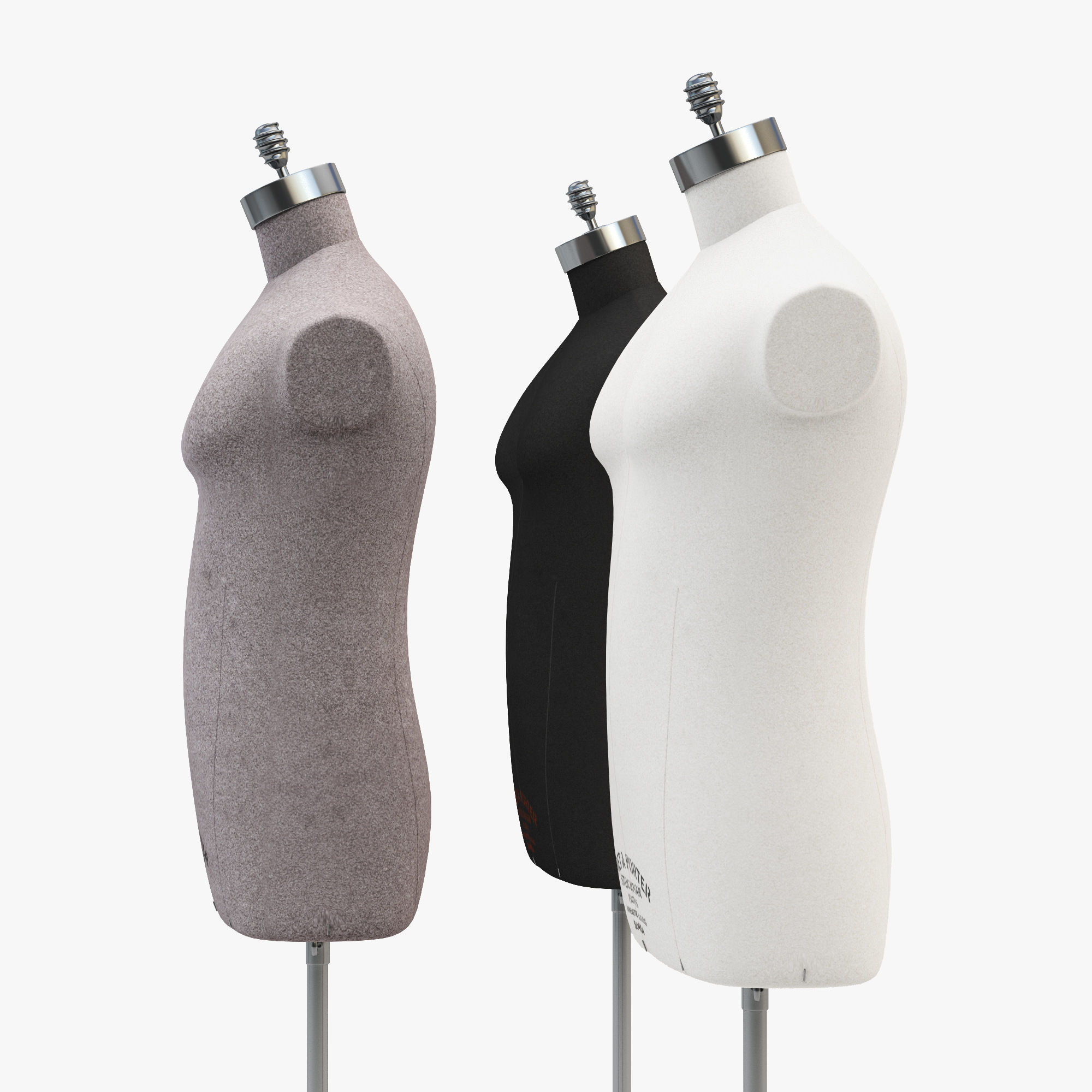 Stockman Mannequin Male 3D model_15