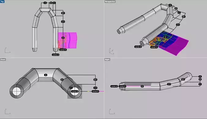 Rib Boat Rigid Inflatable Boat 3D Design Rhino3D Python Script