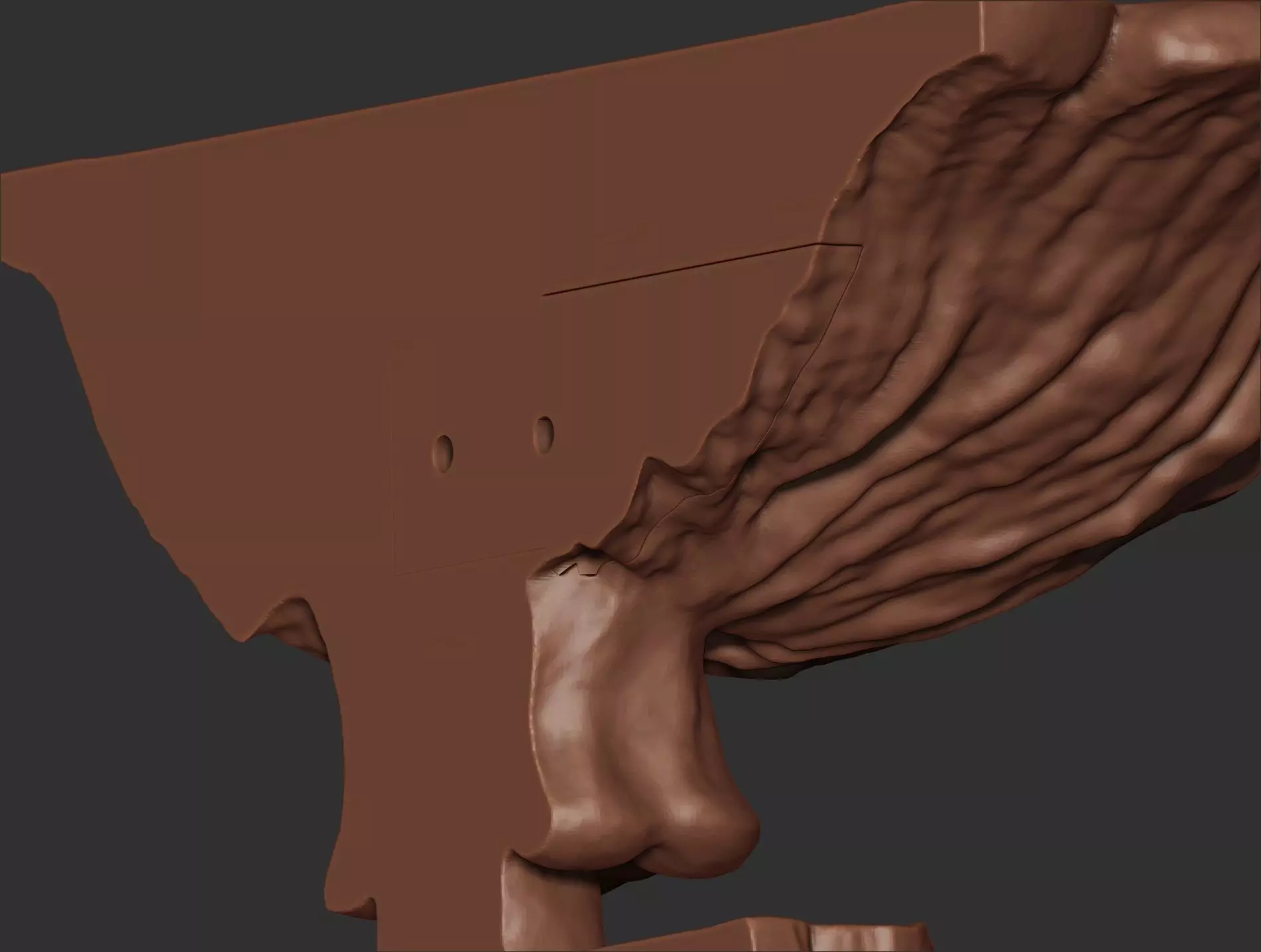 Mushroom Shelf Printable 2 3D print model_8