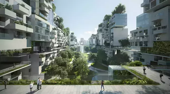 Eco Smart City Green Valley Residential Complex