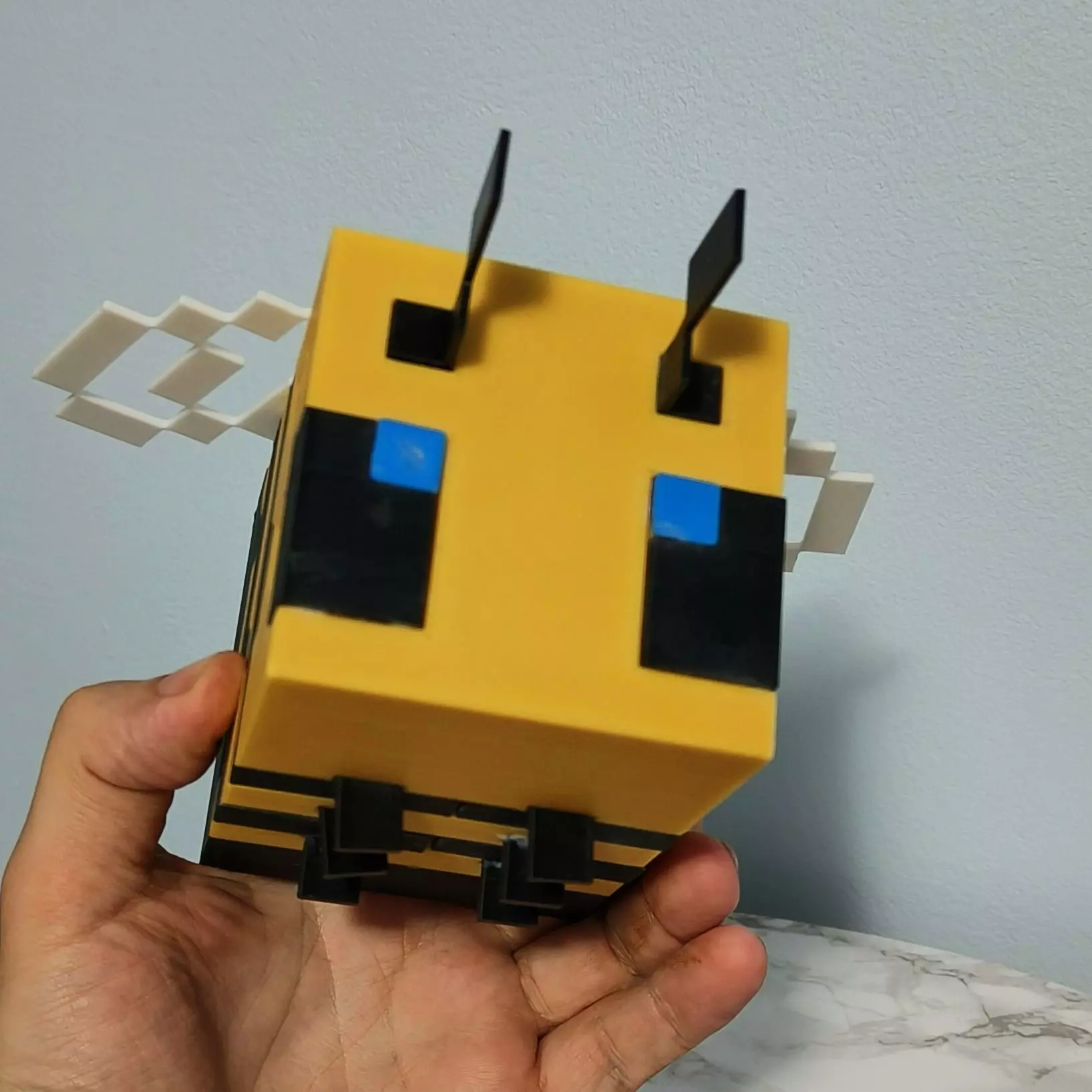 3d printed minecraft bee perfect for minecraft fans 3D print model_5