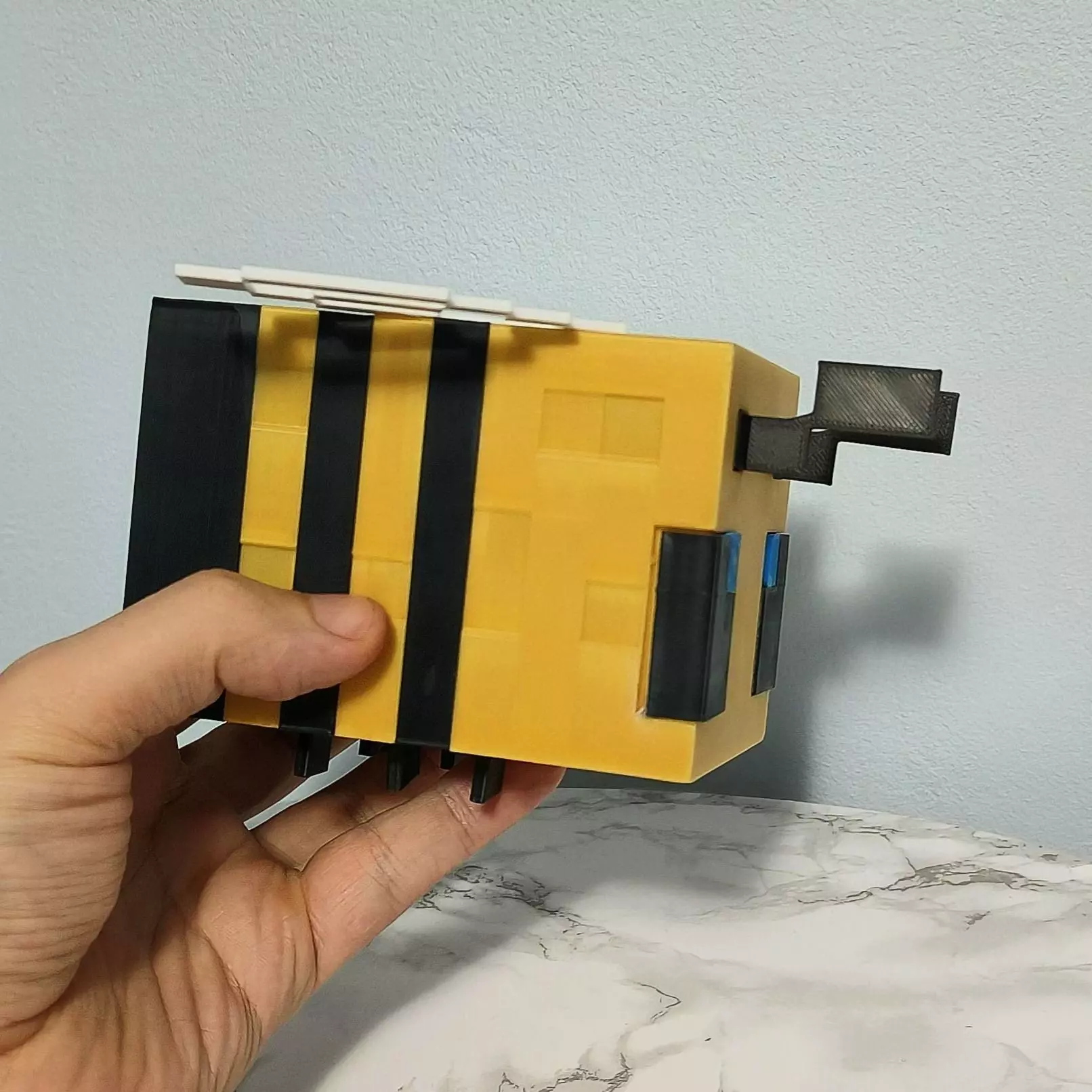 3d printed minecraft bee perfect for minecraft fans 3D print model_3