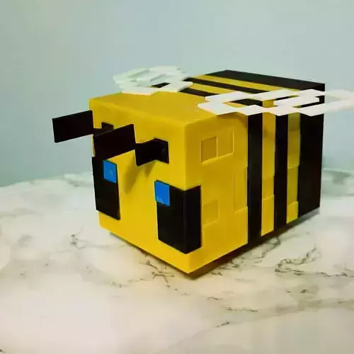 3d printed minecraft bee perfect for minecraft fans