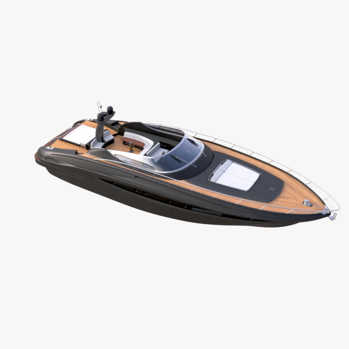 SpeedBoat Riva63Virtus 3D model_9