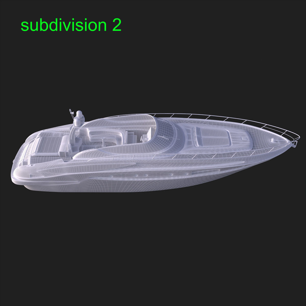 SpeedBoat Riva63Virtus 3D model_26