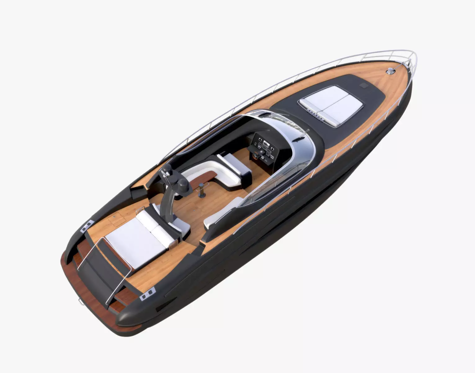 SpeedBoat Riva63Virtus 3D model_0