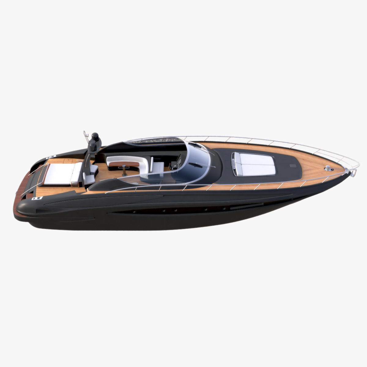 SpeedBoat Riva63Virtus 3D model_1