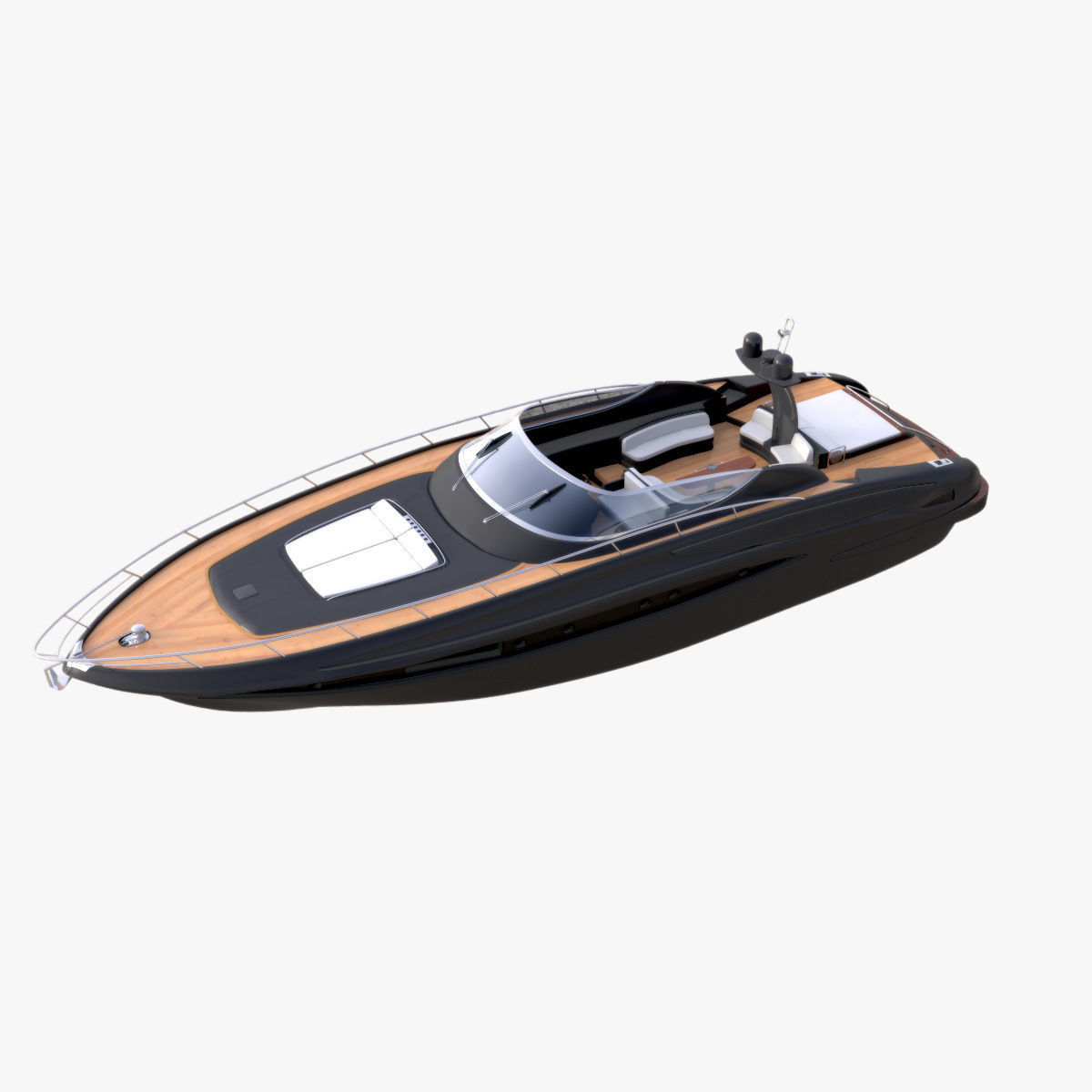 SpeedBoat Riva63Virtus 3D model_8