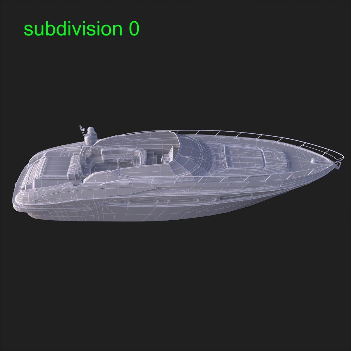 SpeedBoat Riva63Virtus 3D model_28