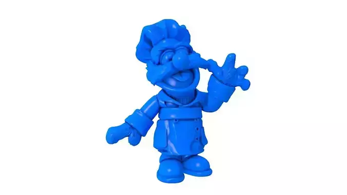 Chef Hippo - Cartoon Chef - Chef Pig - Chef Character 