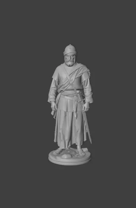 Arab Warrior STL Model for 3D Printing 3D print model_1