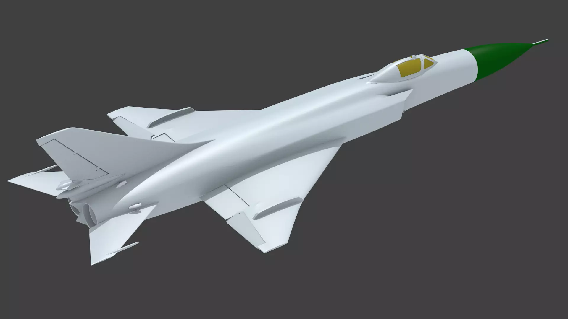 Su-15 Flagon 3D print model