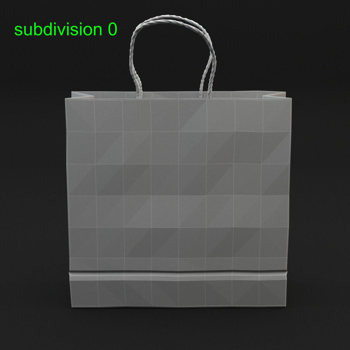 Shopping Bag 3D model_19