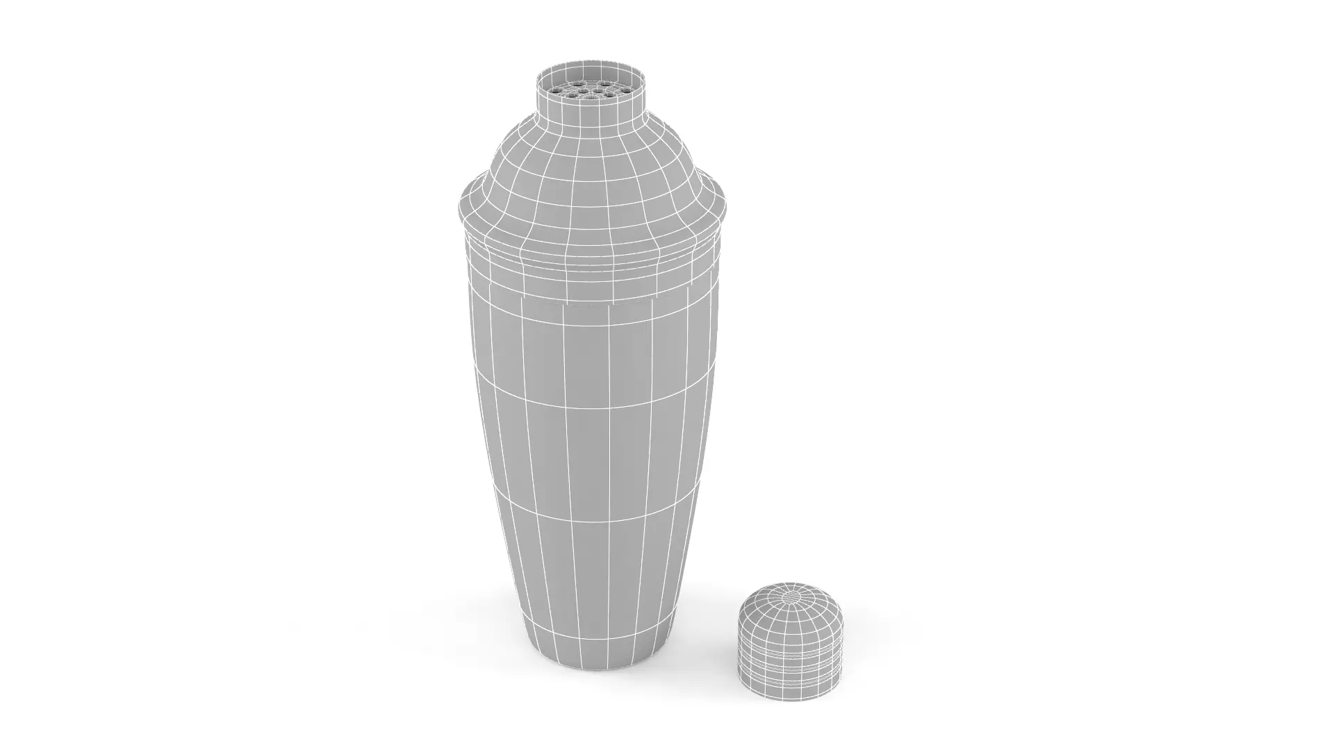 Cocktail Shaker 3D model_9