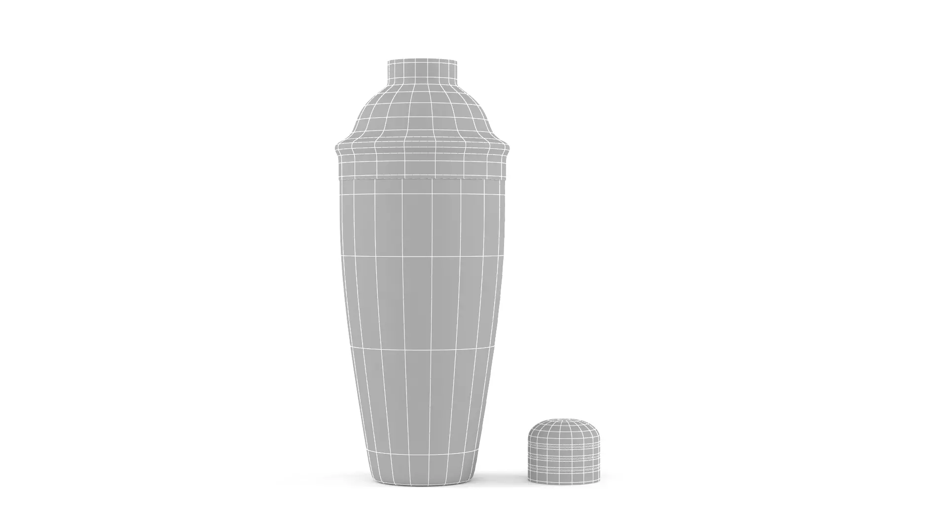 Cocktail Shaker 3D model_8