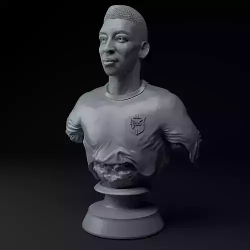 Pele Premium Bust STL