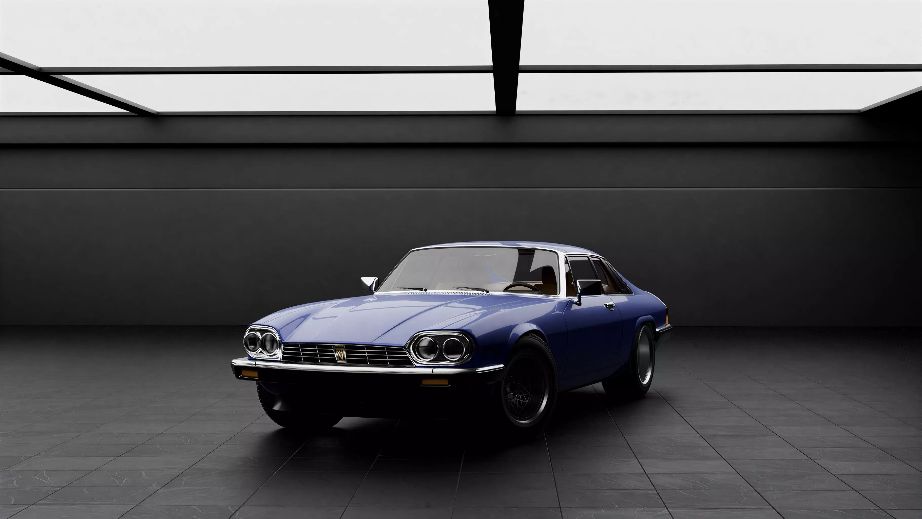 1996 jaguar xjs v12 3D model