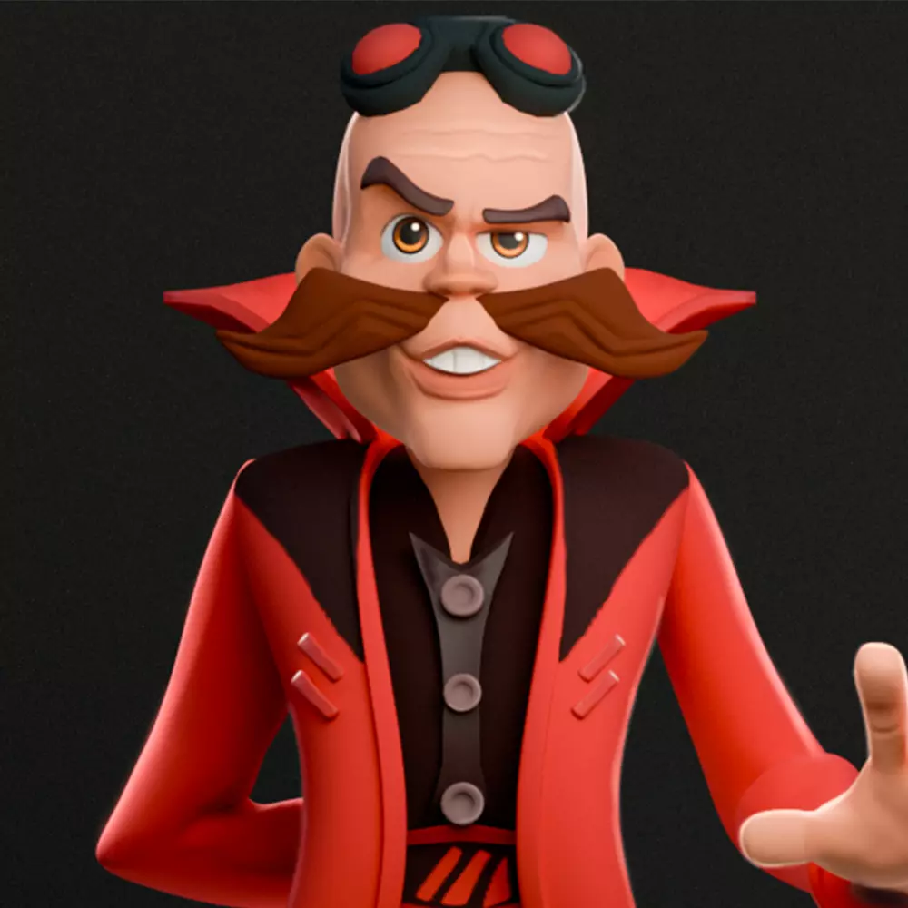 Robotnik - Figurine 3D print model_0