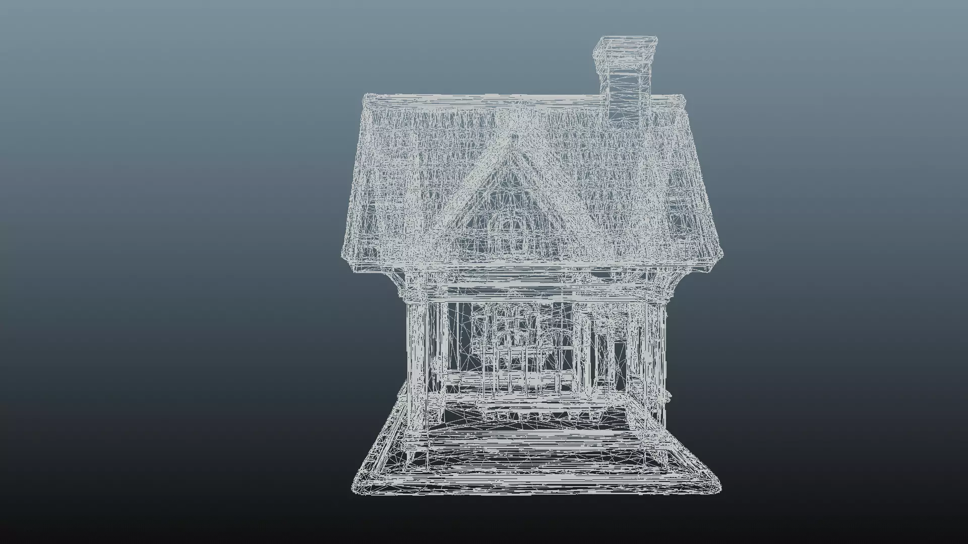 Mediaval fantasy house EM-11 3D model_13