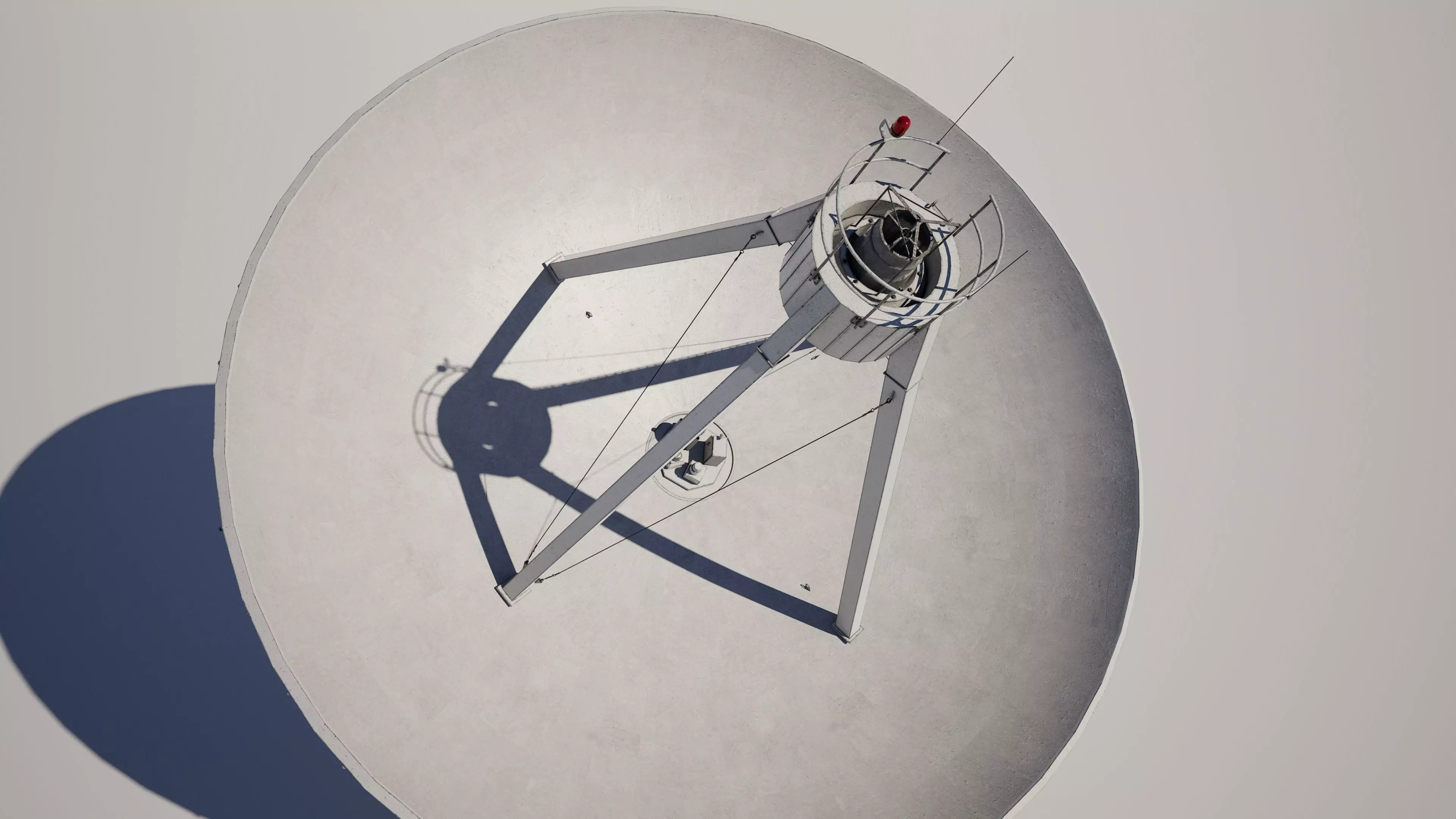 Satellite Dish Antenna 3D model_2